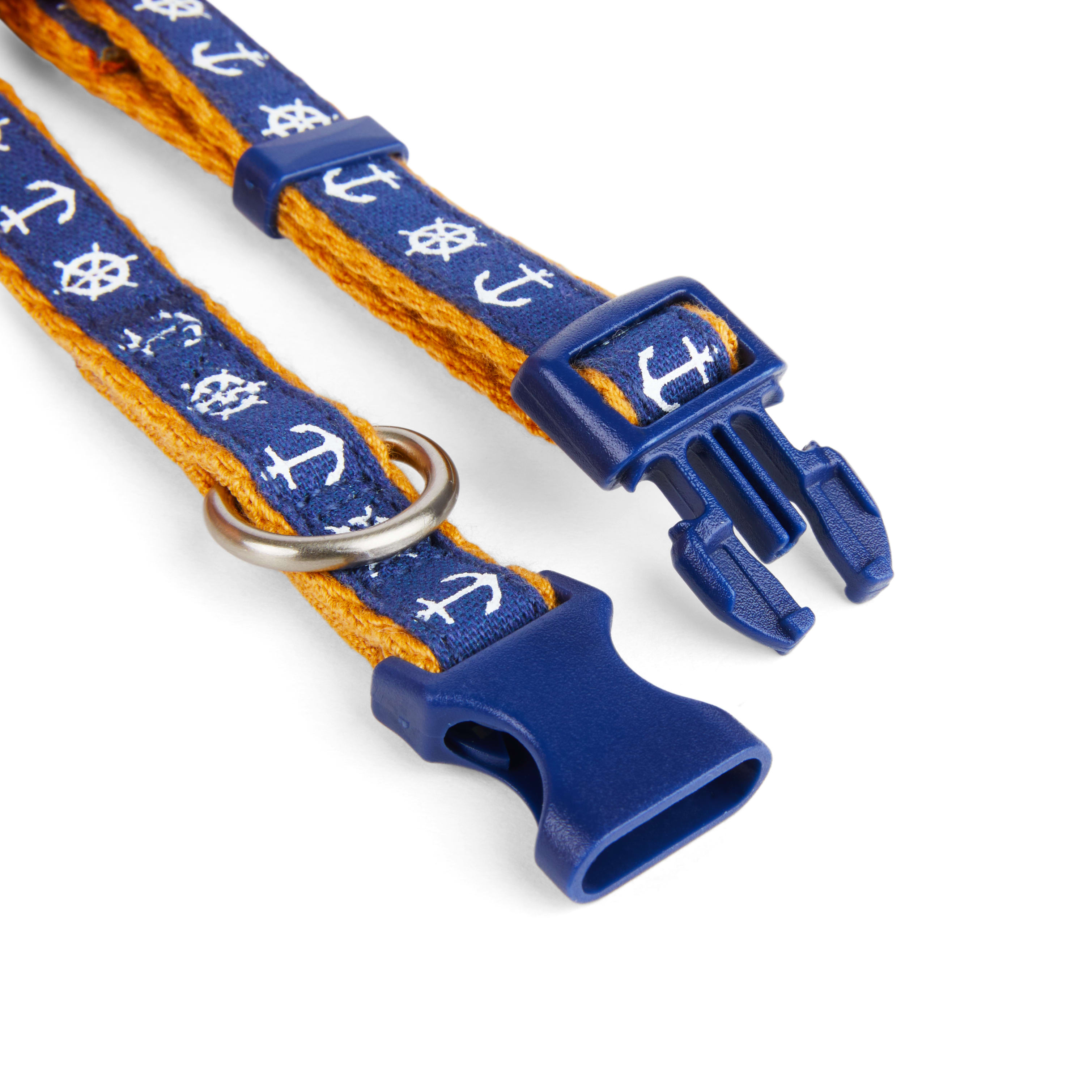 YOULY Anchor Small Dog Collar， XX-Small/X-Small