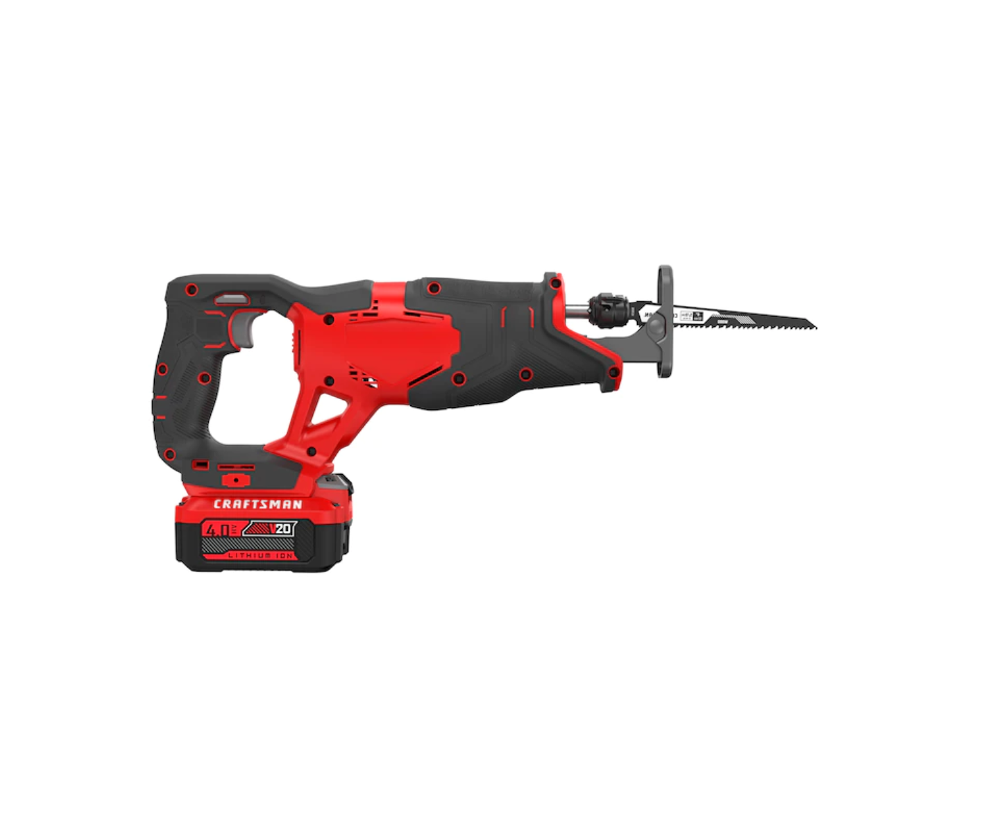 CRAFTSMAN CMCS300M1 V20 20-volt Max Variable Speed Cordless Reciprocating Saw (Charger Included and Battery Included)