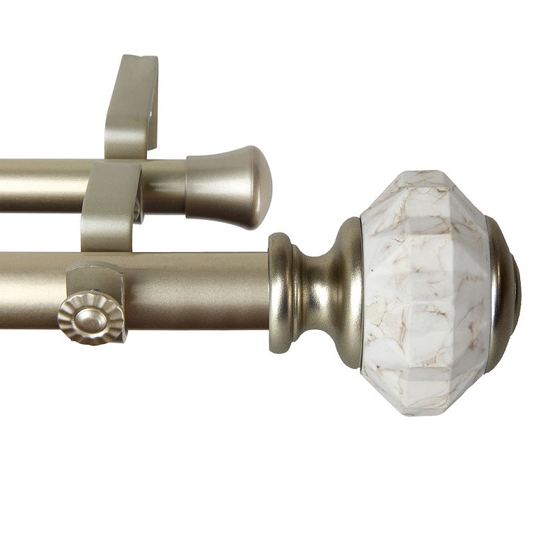 Rod Desyne 1 Linden Double Curtain Rod