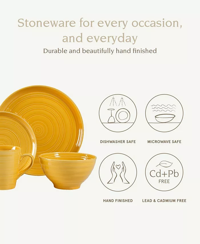 Over and Back Farmhouse 16Pc Dinnerware Set