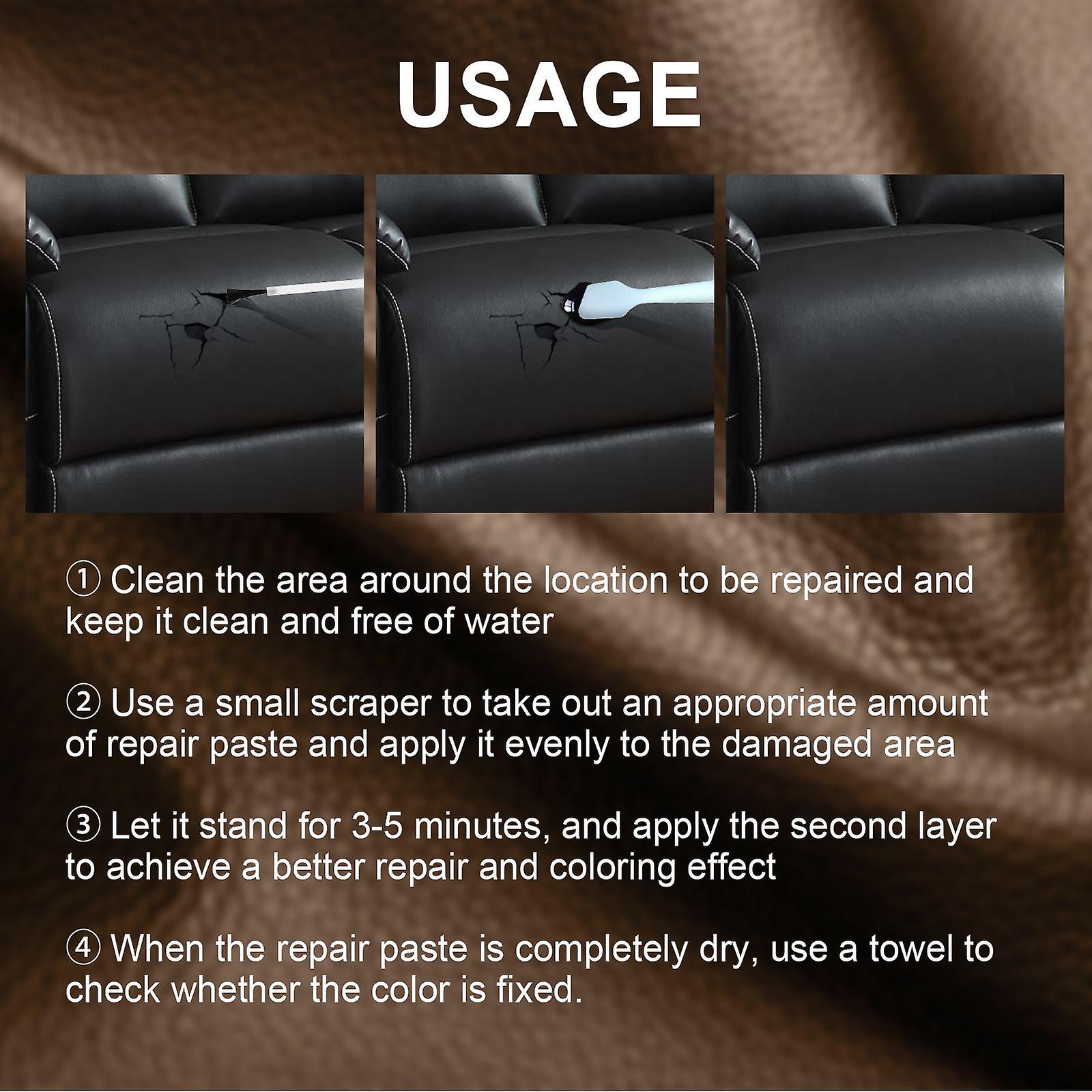 Leather Complementary Paste Set Car Leather Care Complementary Leather Wrapped Leather Shoes Leather Refurbished Sofa Color Classification Leather Ton