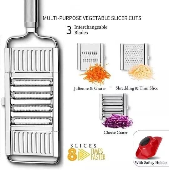 (🎅Early Christmas Hot Sale)Multi-Purpose Vegetable Slicer Cuts Set(Buy 2 Free Shipping)