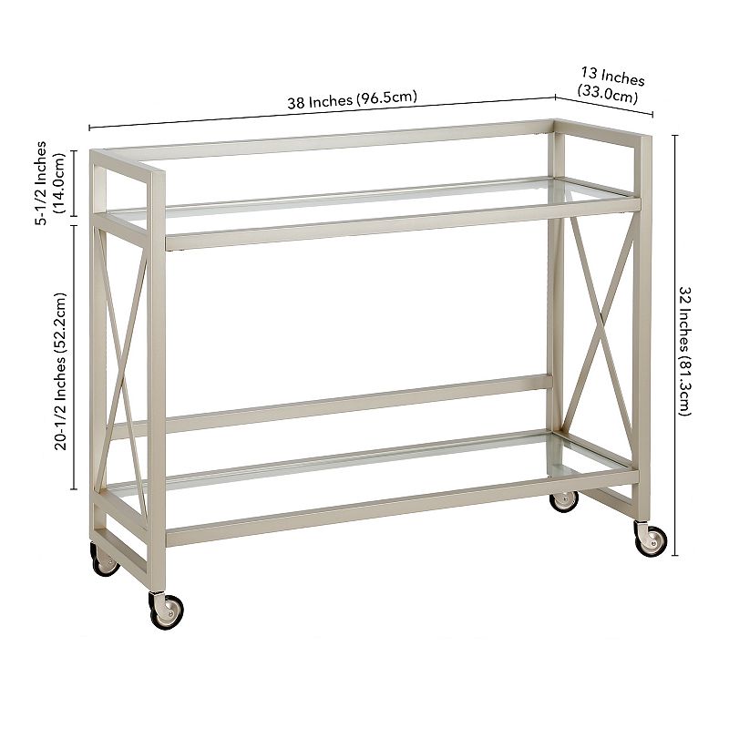 Finley and Sloane Holly Bar Cart