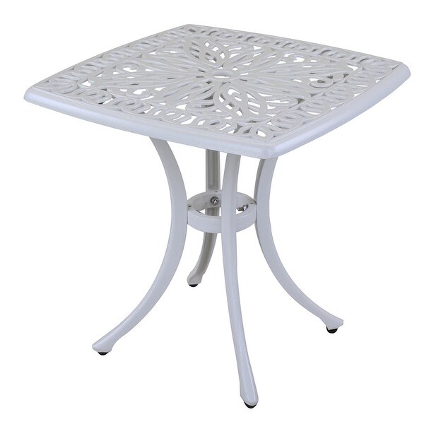 Havenside Home Saybrook Cast Aluminum End Table