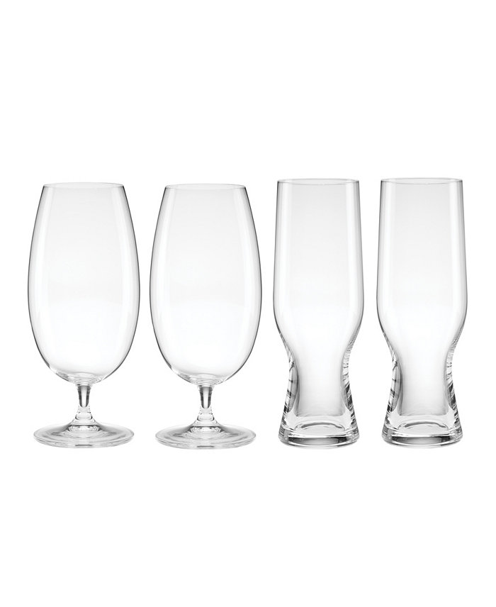 Lenox Tuscany Classics Assorted Beer Glass Set 4 Piece