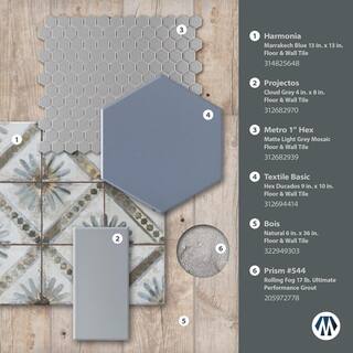 Merola Tile Harmonia Kings Marrakech Blue 13 in. x 13 in. Ceramic Floor and Wall Tile (12.19 sq. ft.Case) FPEHMMKBL