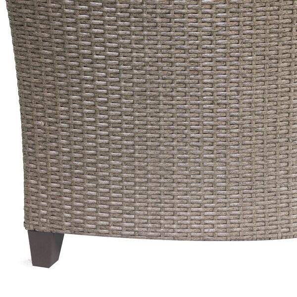 Patio Festival Wicker Side Table