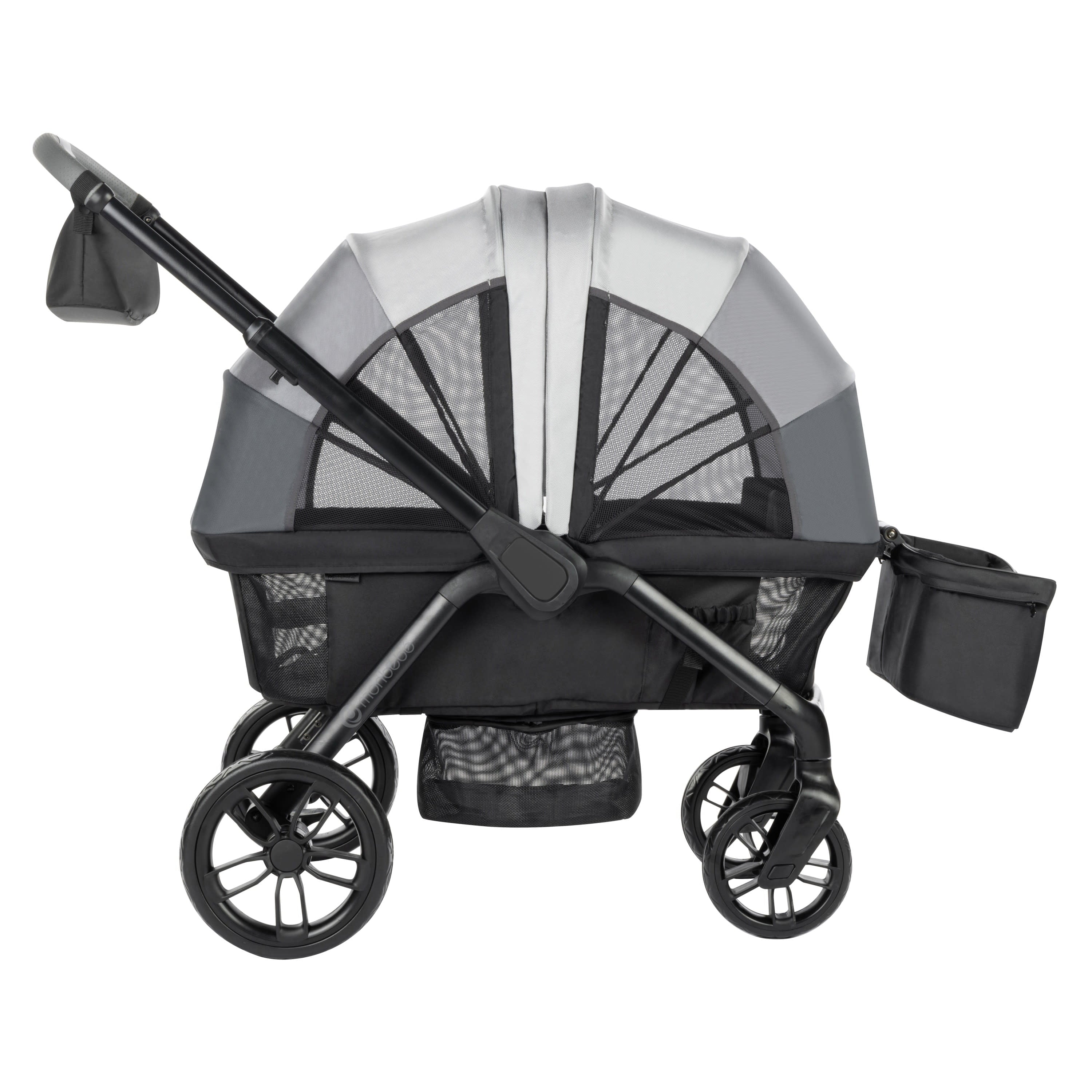 Monbébé Everyday Outings Wagon Stroller, Cobblestone Grey