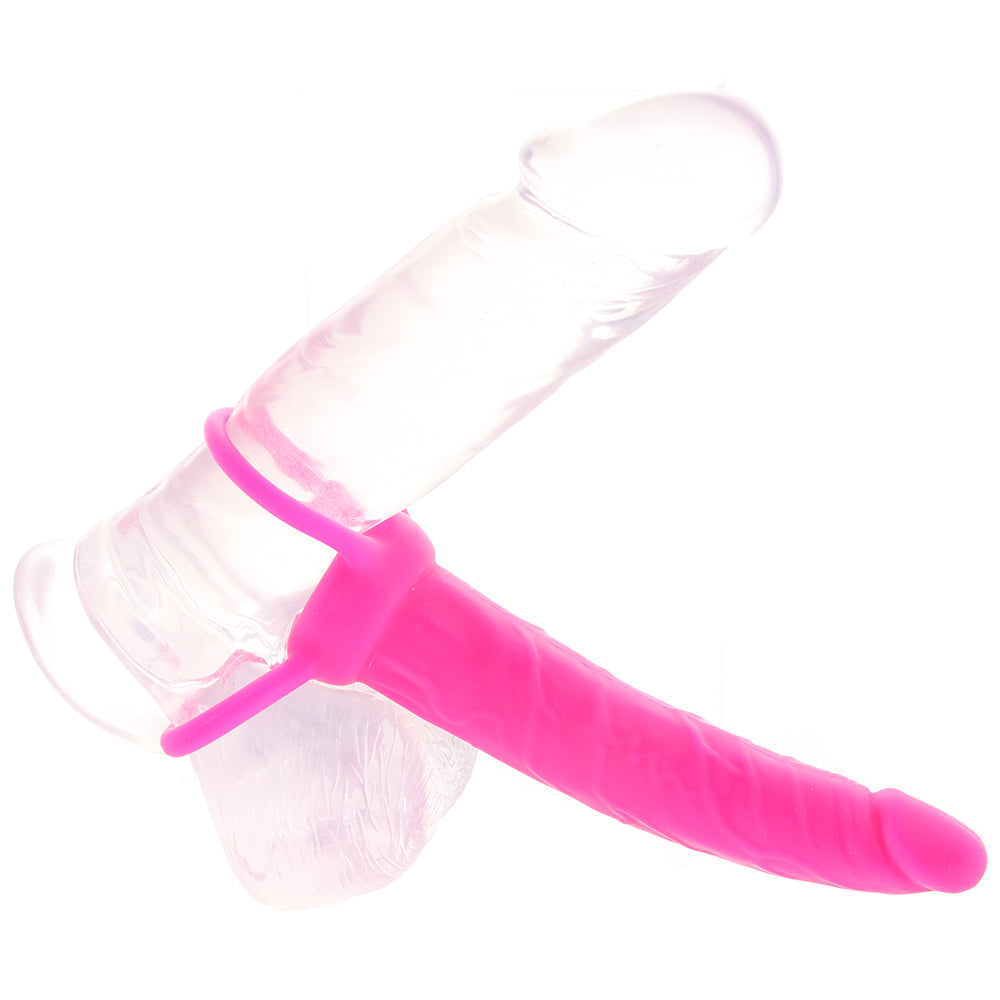 Silicone Love Rider Dual Penetrator in Pink