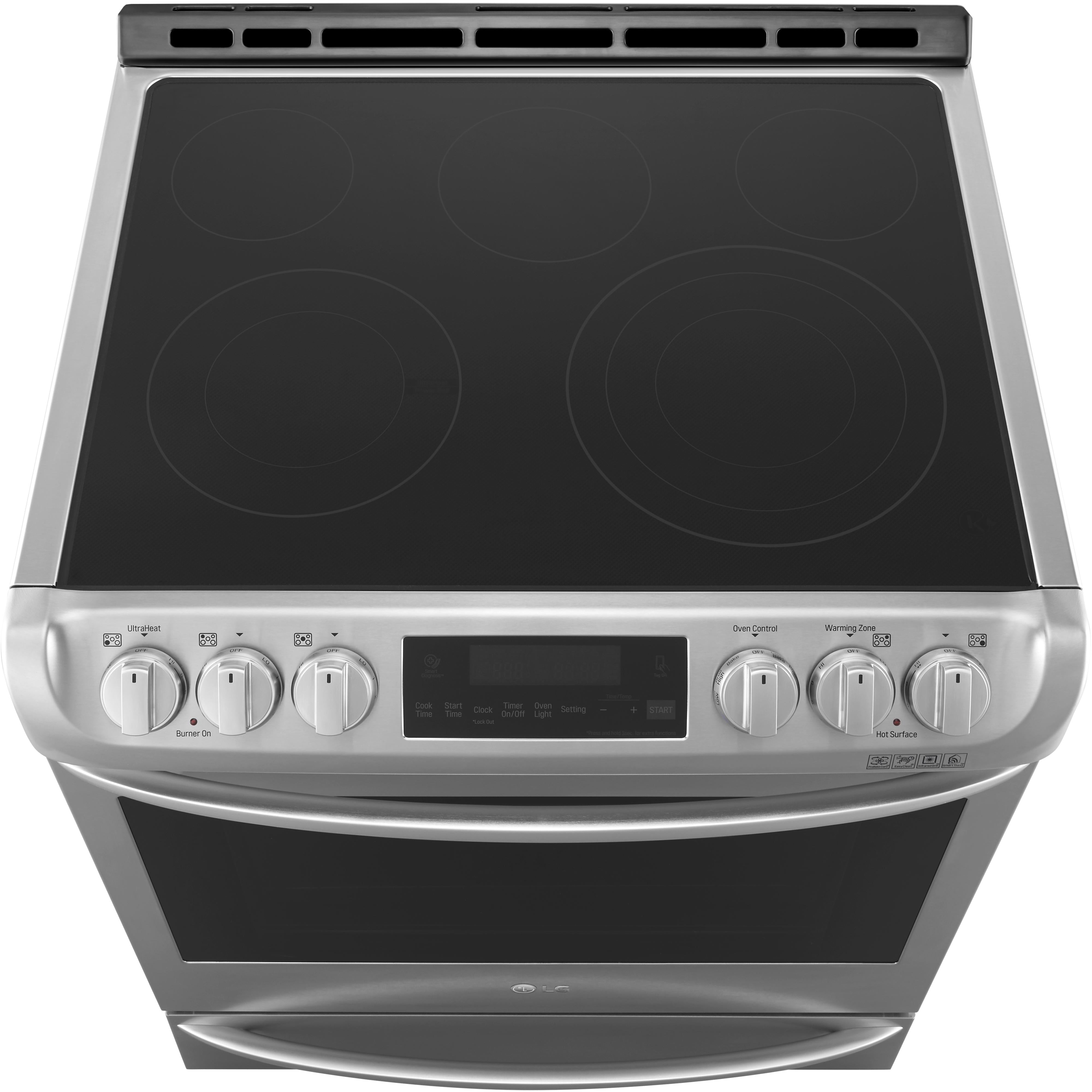 LG 30-inch Slide-In Electric Range with ProBake Convection? LSE5615ST