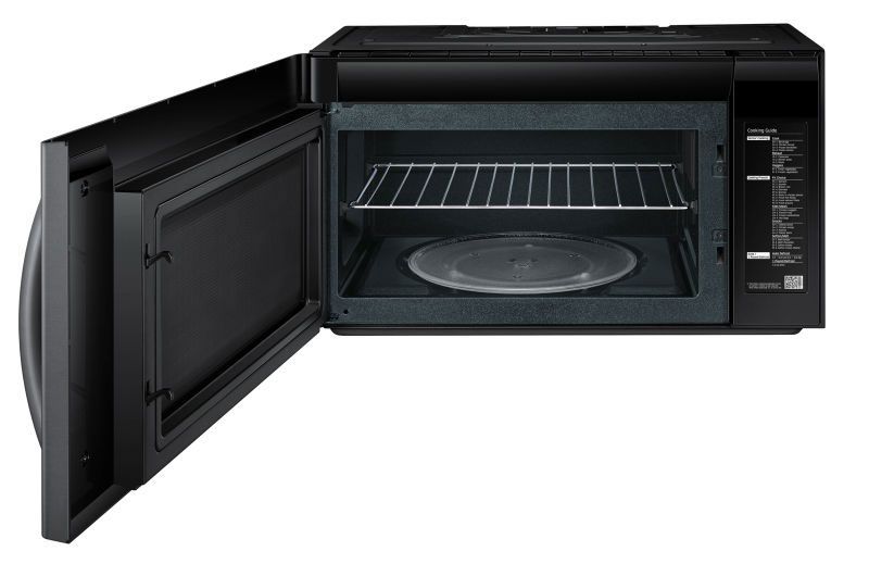  2.1 Cu. Ft. Fingerprint Resistant Black Stainless Steel Over The Range Microwave With Sensor Cooking