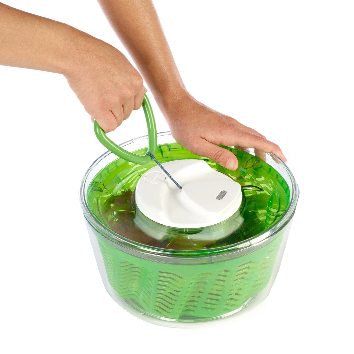 Zyliss Easy Spin 2 Aquavent Salad Spinner