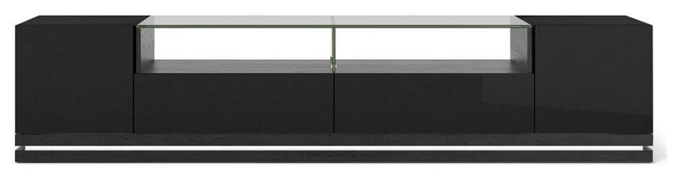 Vanderbilt TV Stand   Contemporary   Entertainment Centers And Tv Stands   by Morning Design Group  Inc  Houzz