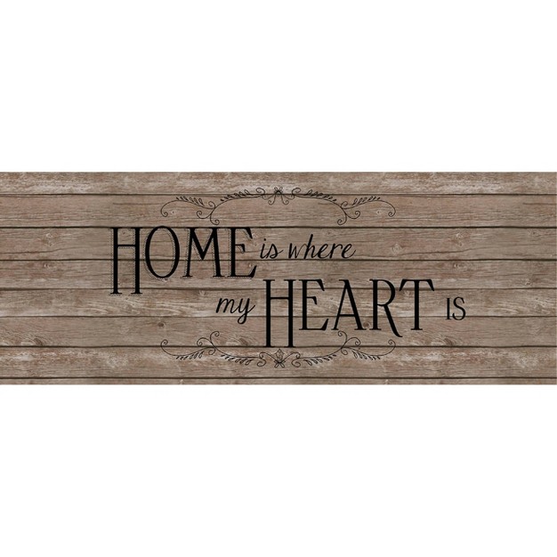 X 19 quot Home Heartwood Kitchen Runner Rug J amp v Textiles