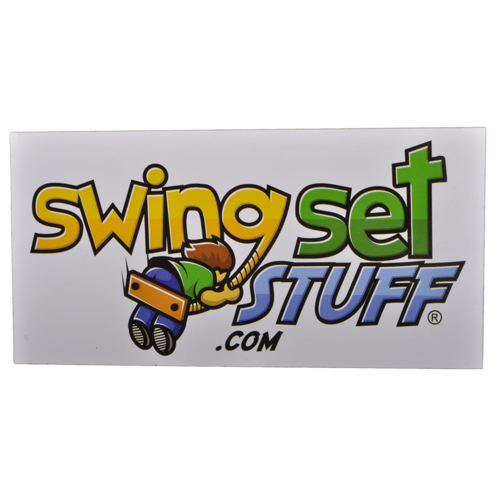 Swing Set Stuff Inc. Residential Belt Seat (Black) with 5.5 Ft. Coated Chain