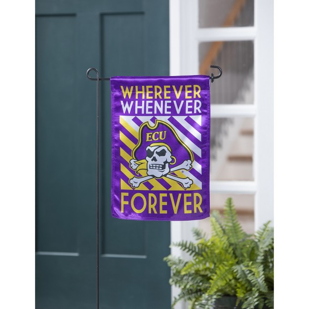 Evergreen Ncaa Eastern Carolina University Garden Flag 12 5 X 18 Inches Indoor Outdoor Decor