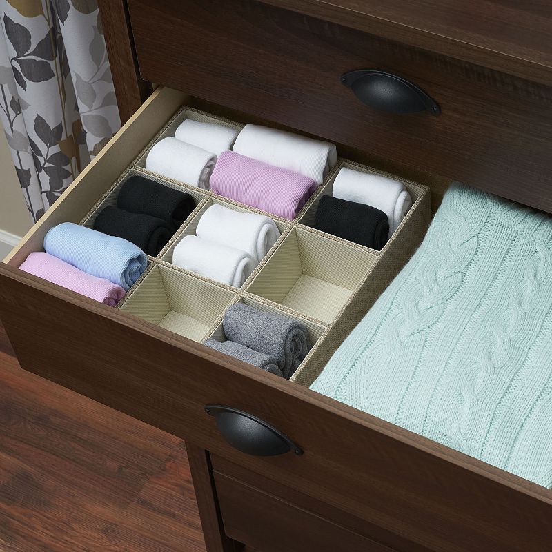 Household Essentials 9-Compartment Square Organizer Tray