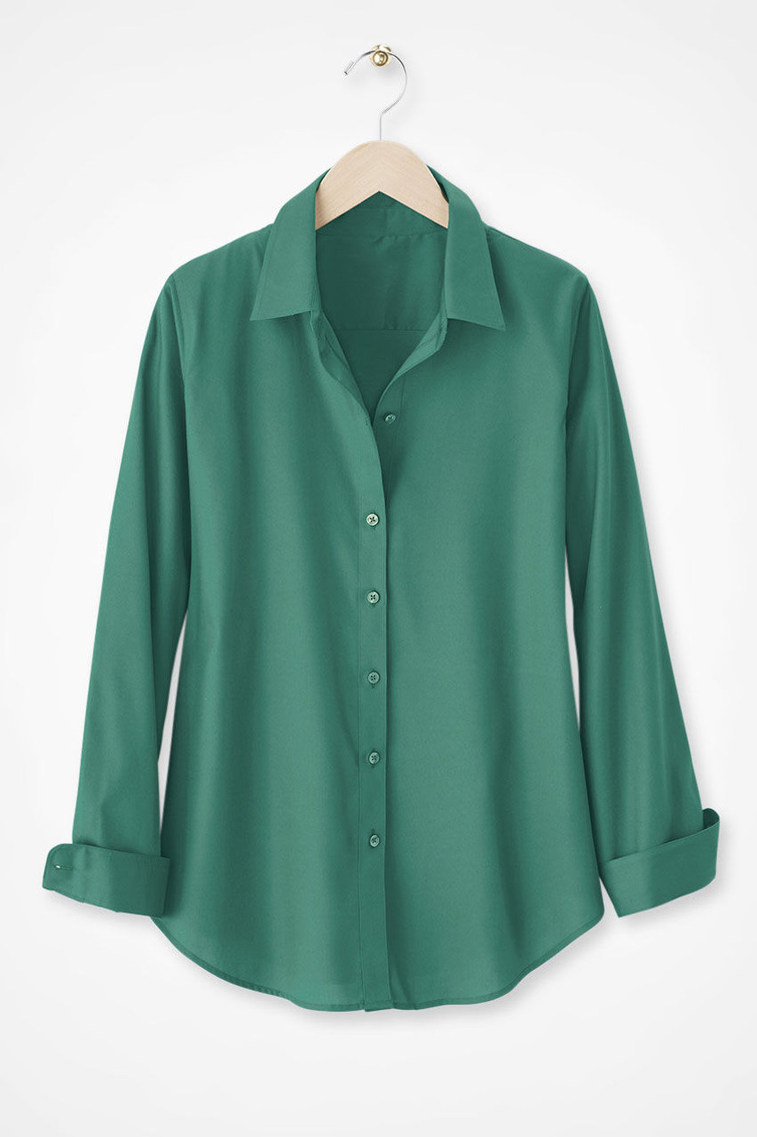 Long-Sleeve No-Iron Shirt