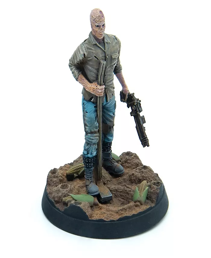 Modiphius Fallout Wasteland Warfare Survivors Ghoul Settlers the Slog 6 Unpainted Resin Miniatures