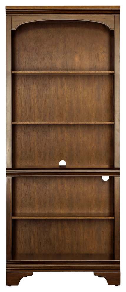 Hartshill 5 shelf Bookcase Burnished Oak   Modern   Bookcases   by Modon  Houzz