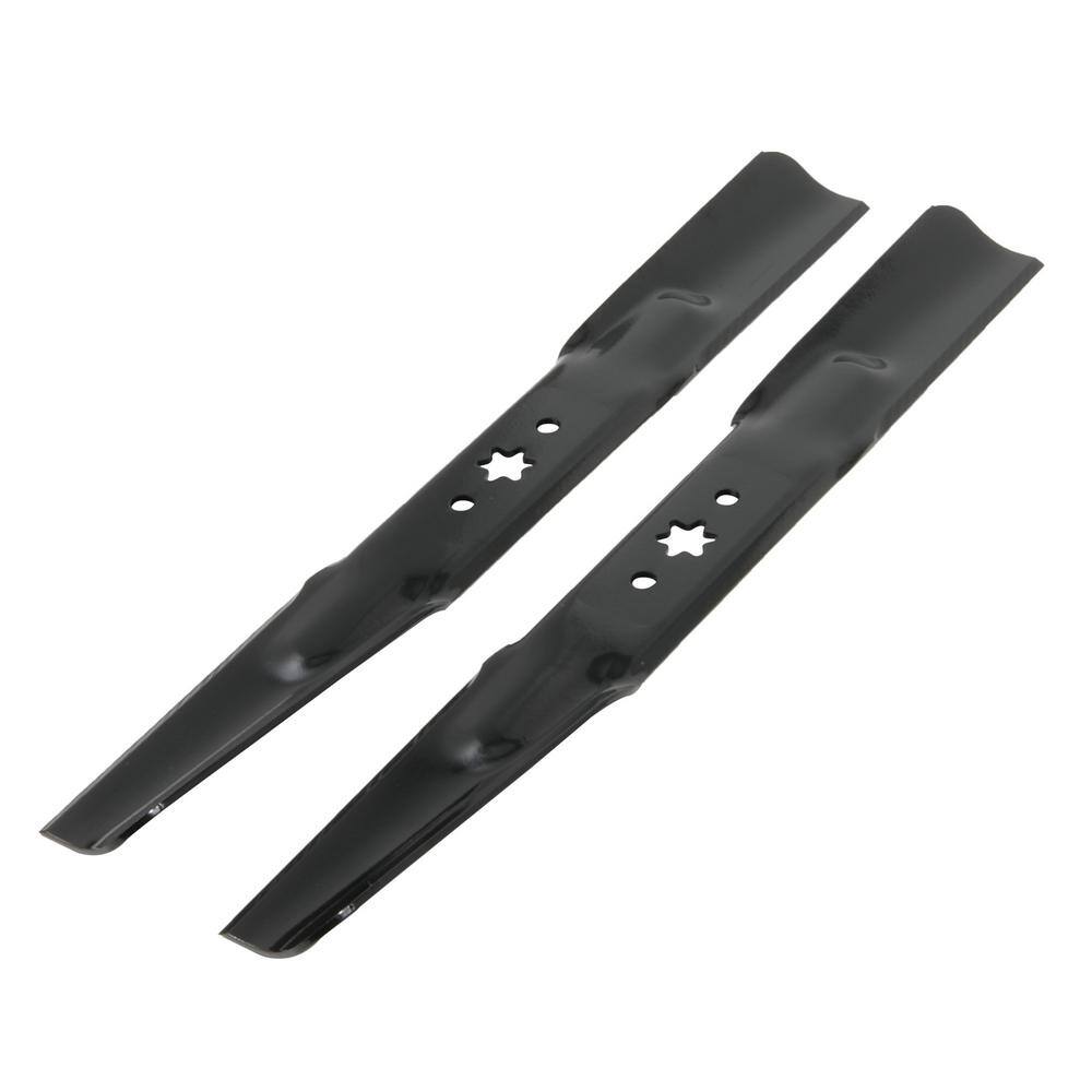 Troy-Bilt Original Equipment High Lift Blade Set for Select 42 in. Troy-Bilt Riding Mowers with 6-Pt Star OE# 942-04308 942-04312 490-110-Y108