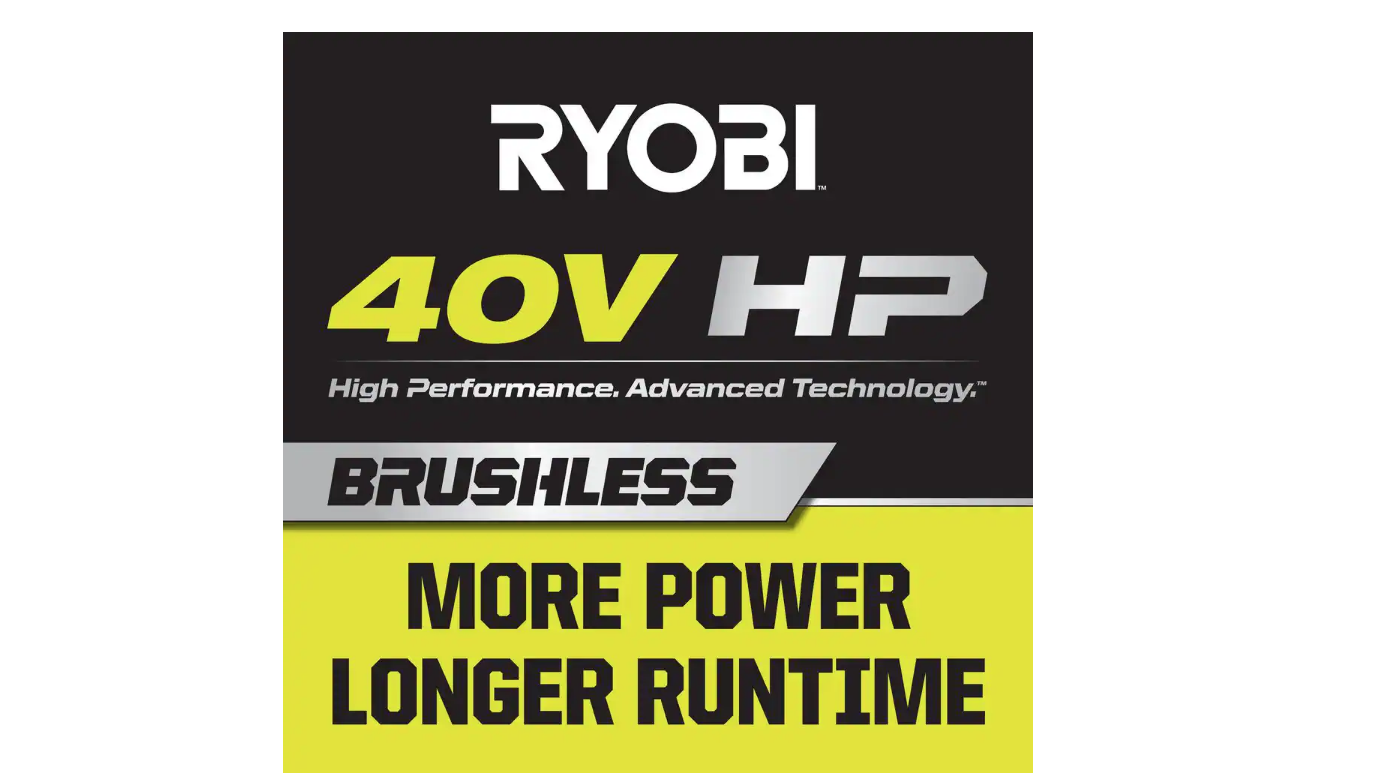 RYOBI RY401170VNM 40V HP Brushless 20 in. Cordless Battery Walk Behind Push Mower with 6.0 Ah Battery and Charger