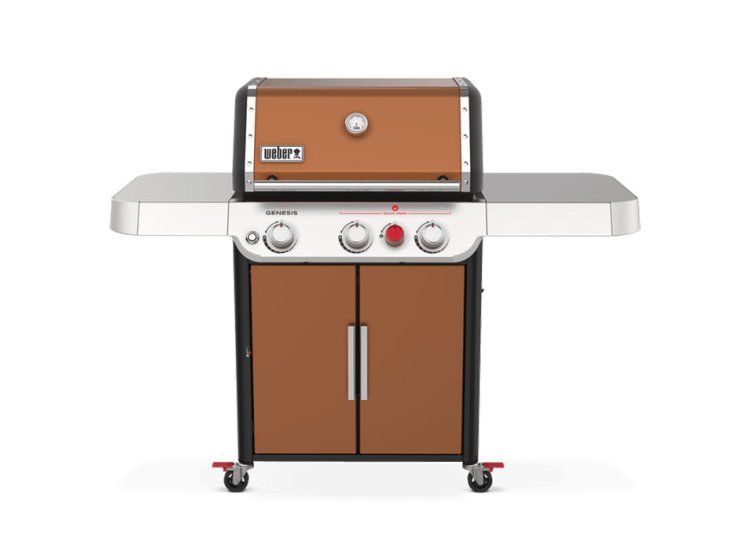 Weber GENESIS E-325s Copper Liquid Propane Gas Grill