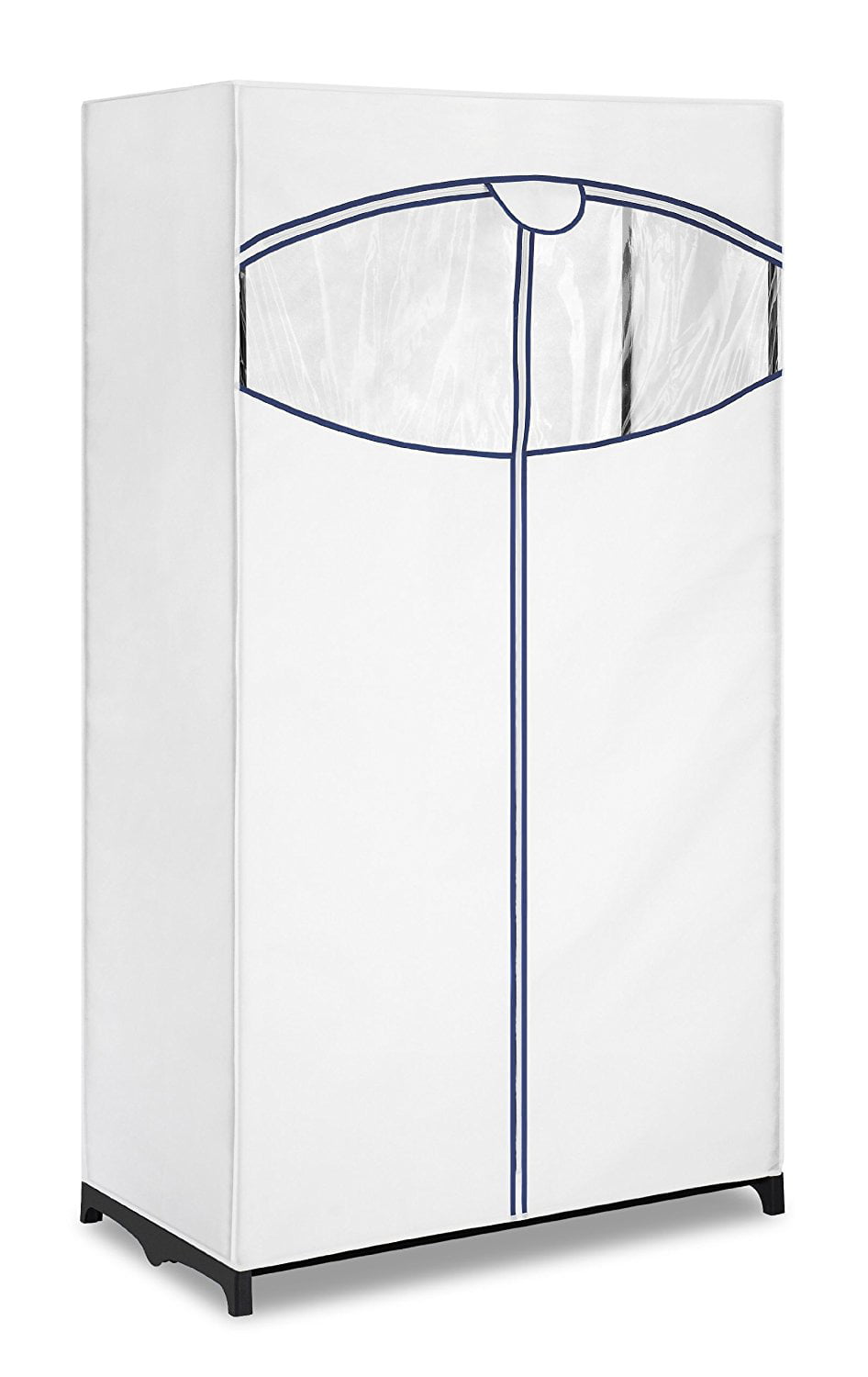 Whitmor Clothes Closet with White Fabric Cover