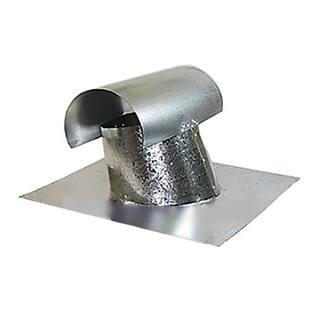 Gibraltar Building Products T-Top 7 in. Galvanized Steel Exhaust Vent Pipe Flashing RJ7G