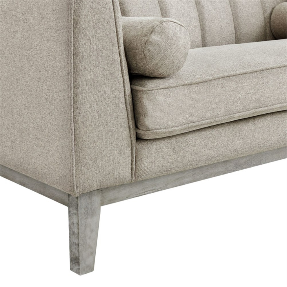 Picket House Furnishings Hayworth Sofa in Fawn   Farmhouse   Sofas   by Homesquare  Houzz