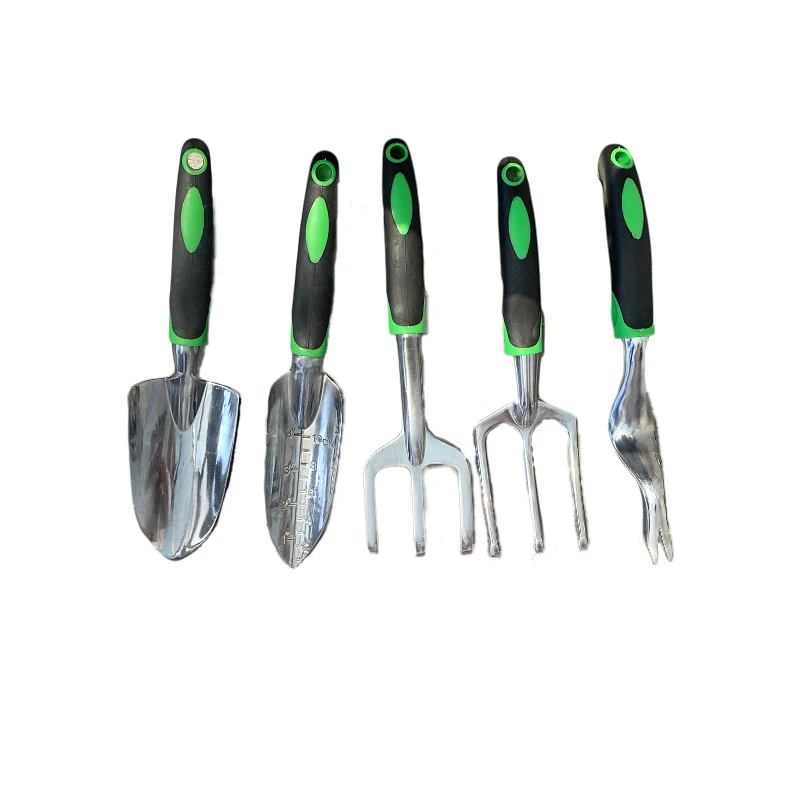 Garden tools 9 pcs set Aluminum alloy set for Weeding  loosening soil  planting