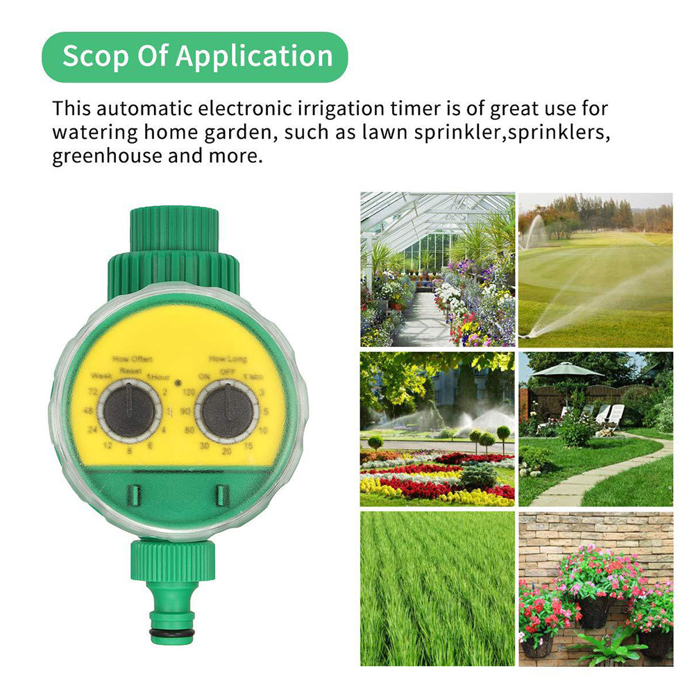 Anself Automatic Irrigation Controller Drop Shipping Home Ball Valve Garden Watering Hose Timer Outdoor Waterproof Automatic