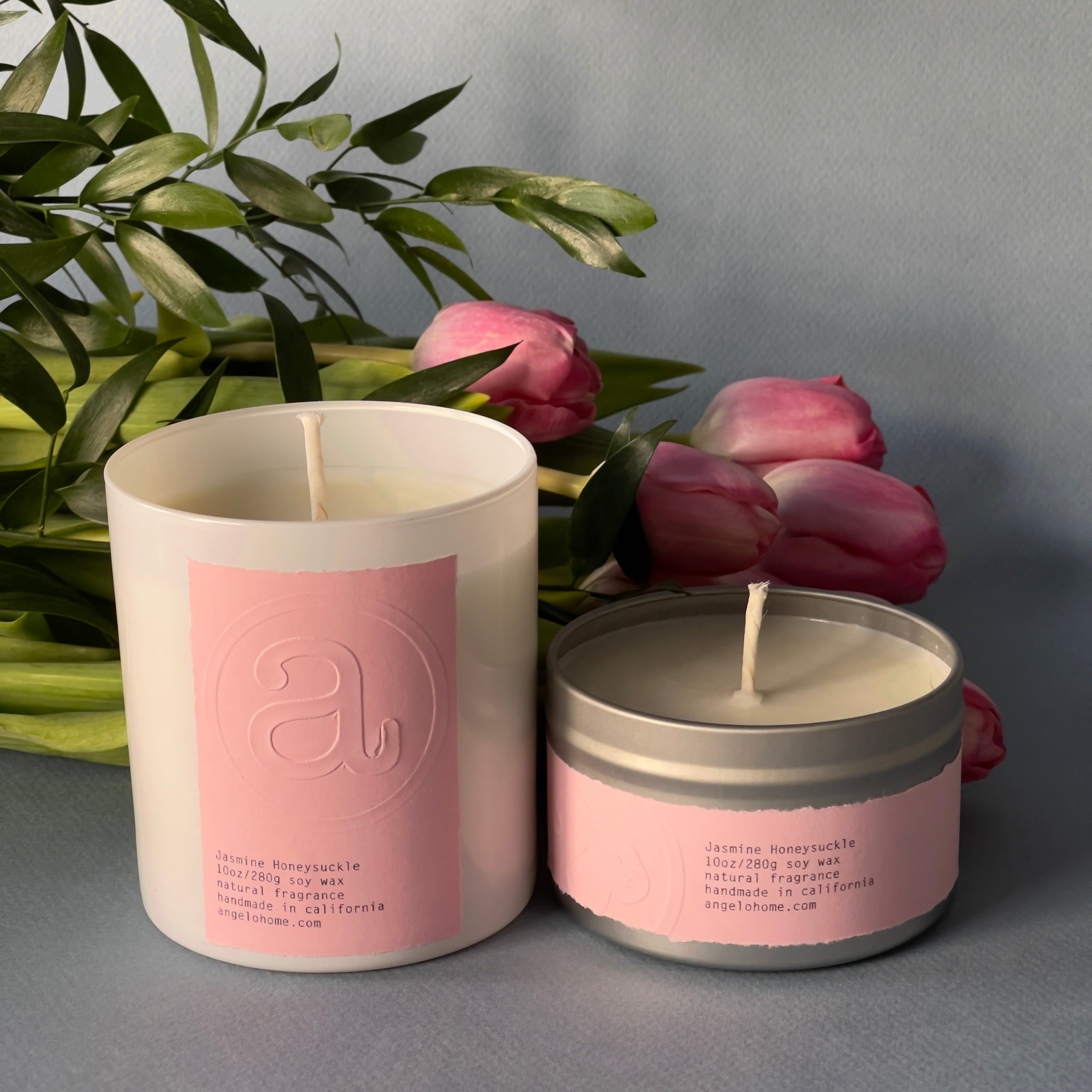 angelo:HOME Honeysuckle Scented Candle