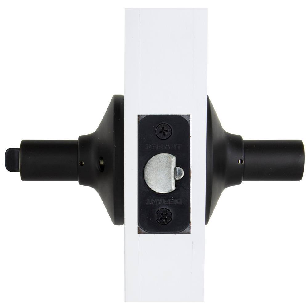 Defiant Freedom Matte Black Keyed Entry Door Lever 32LEX900B