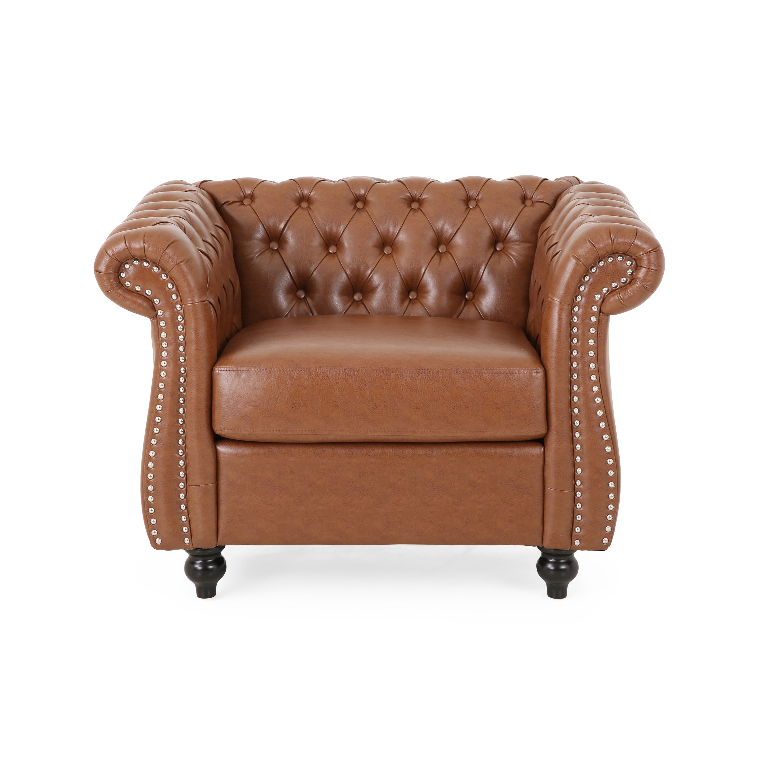 Madelena Traditional Chesterfield Club Chair