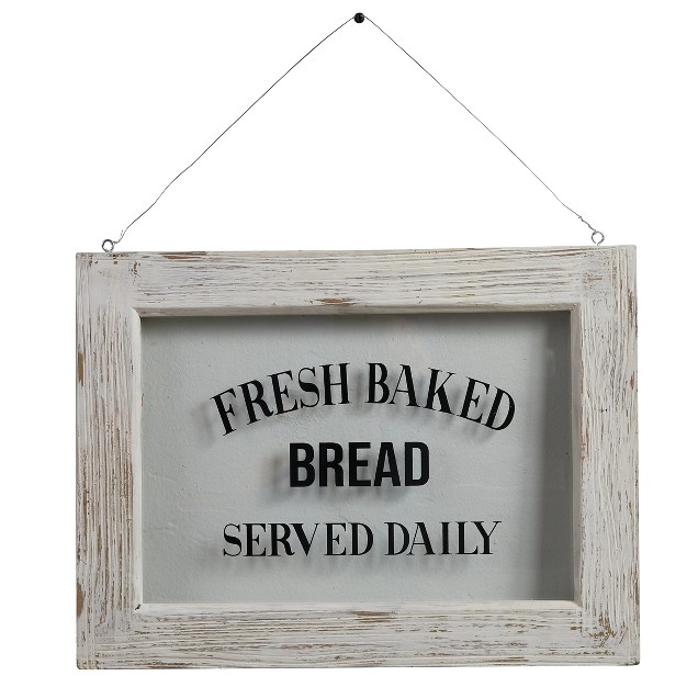 Park Designs Farmhouse Framed Glass Fresh Baked Bread