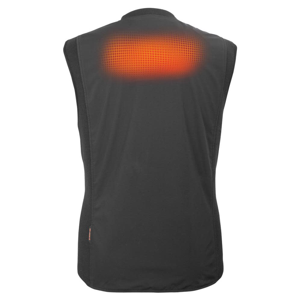 Peak Heated Vest 7.4 Volt Black Mens Small