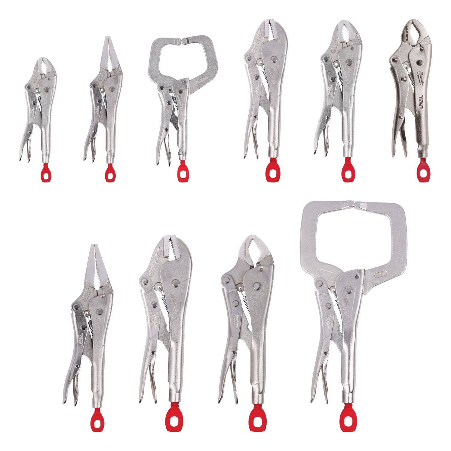 MW Torque Lock Alloy Steel Locking Pliers Set