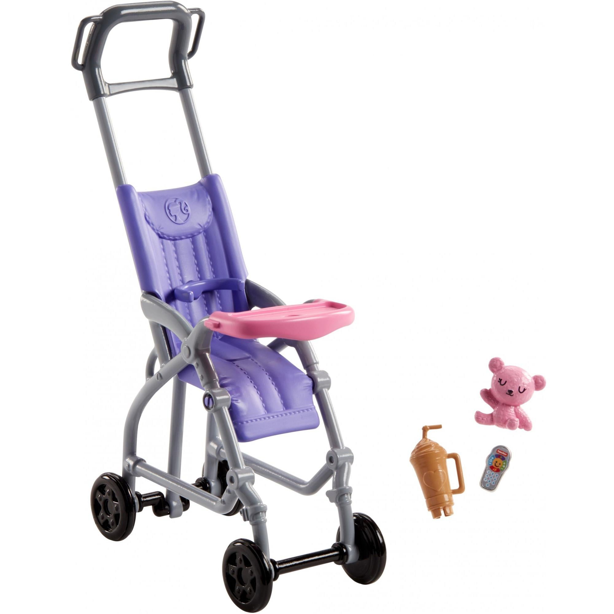 Barbie Skipper Babysitters Inc. Stroller Playset And Doll