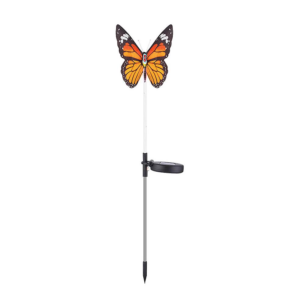 Multicolor Butterfly Solar Light With Solar Panel Ip65 Water Resistance For Garden Patio Yard Courtyard Path