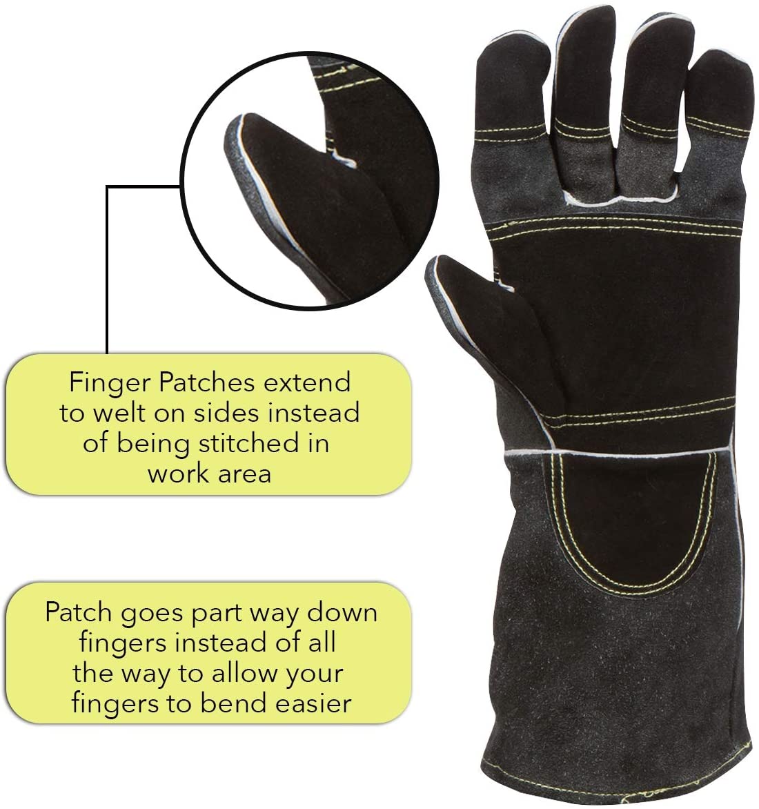 Protective Gloves, Professional Animal Handling with Leather and Kevlar; Anti Scratch, Bite for Dog, Cat, Falconry, Reptile, Parrot (1, Medium)