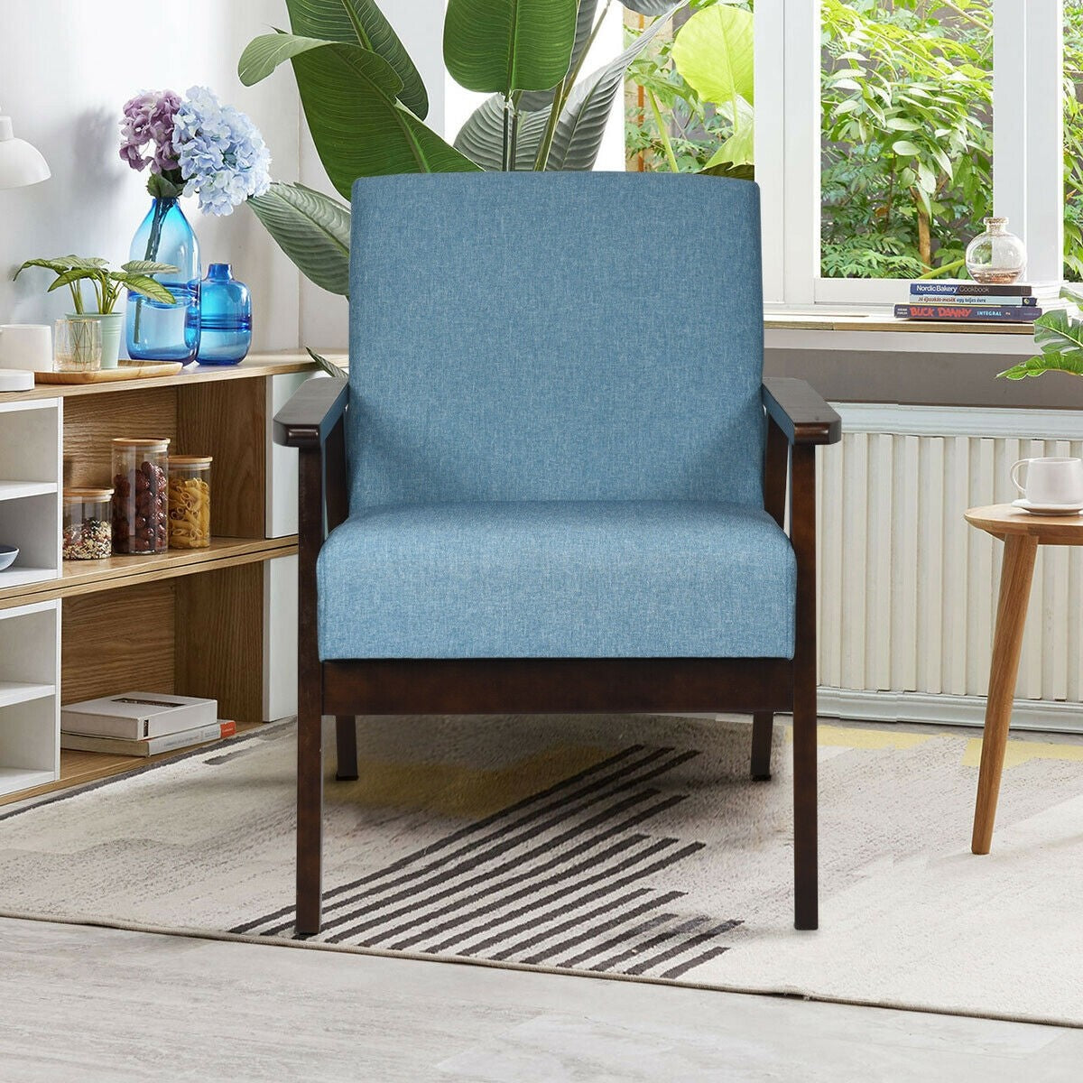 Mid-Century Modern Accent Chair for Living Room