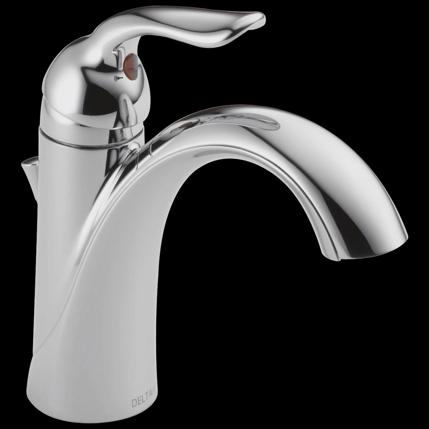 Delta Lahara Single Handle Bathroom Faucet in Chrome 538-MPU-DST