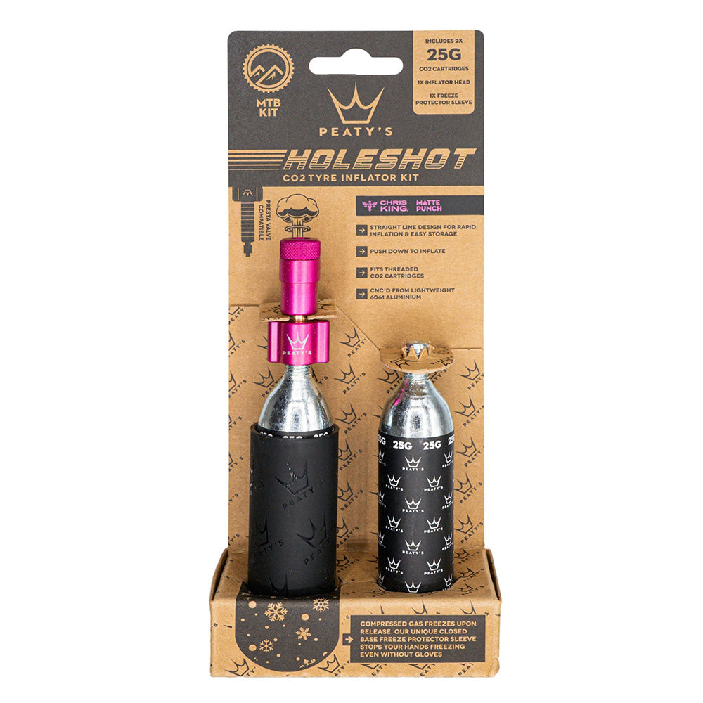 Peaty's HoleShot CO2 Tyre Inflator