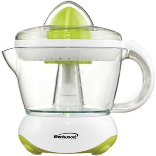 Brentwood Appliances 25-Watt 24 oz. White Electric Citrus Juicer J-15