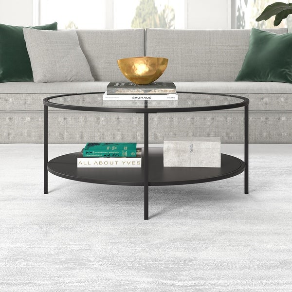 Sivil 36'' Wide Round Coffee Table