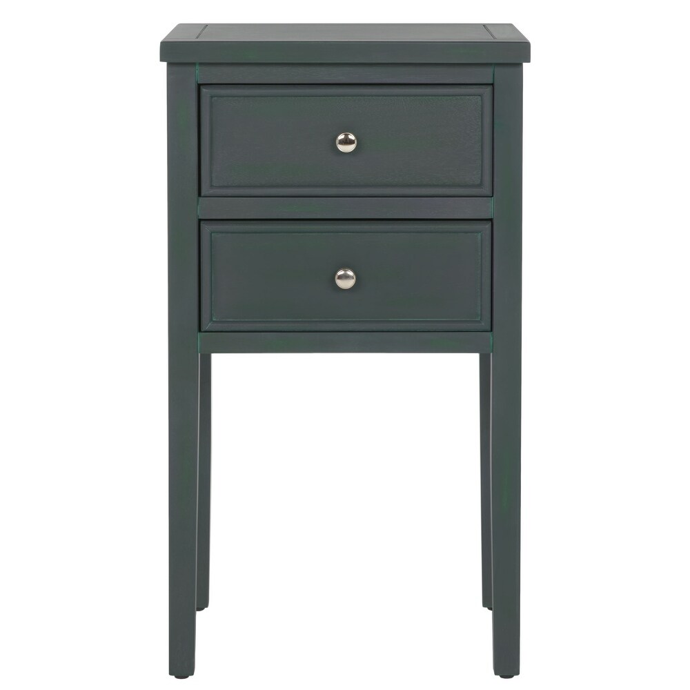 SAFAVIEH Toby Dark Teal End Table   16.9\