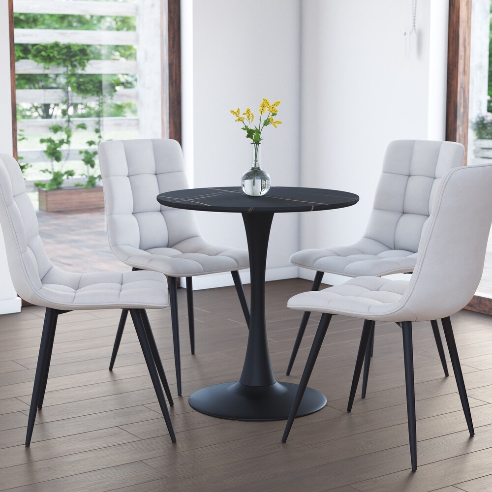 Round Bistro Table with Pedestal Base 28\