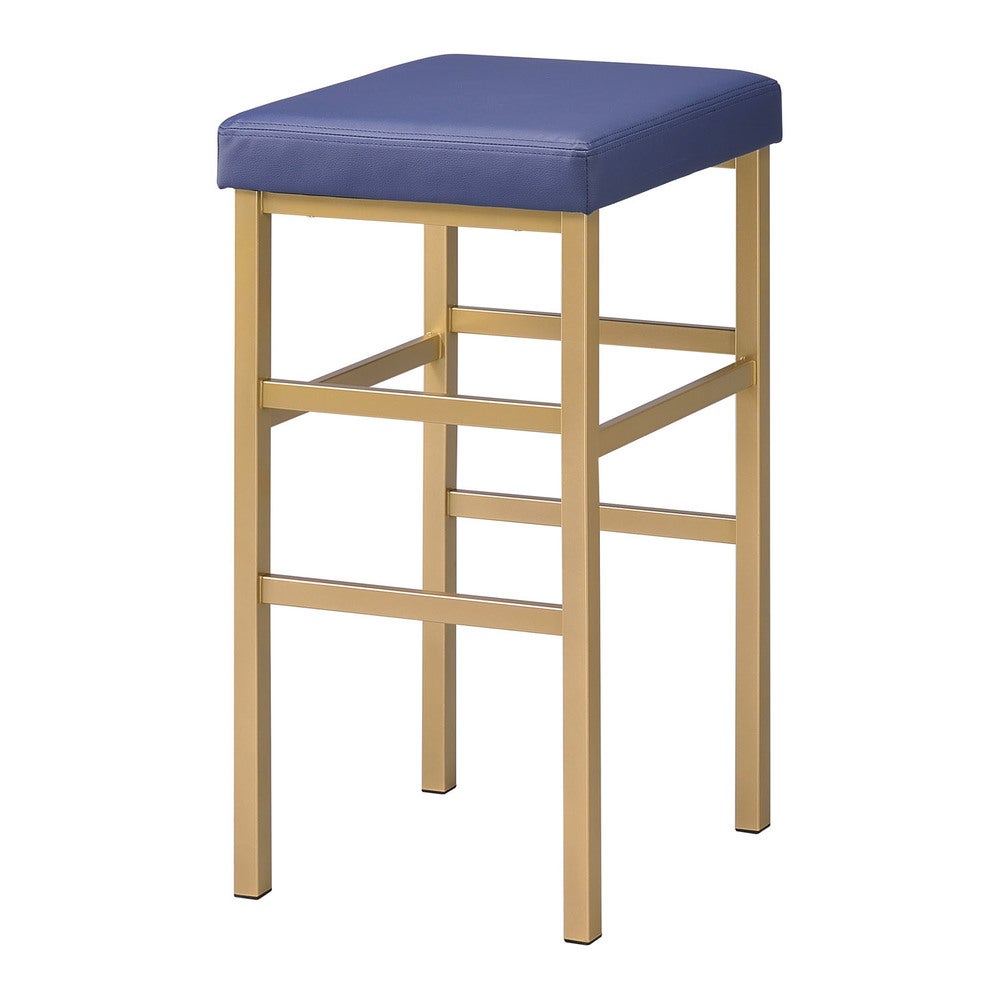 Porch and Den Moscato Gold 30-inch Backless Stool