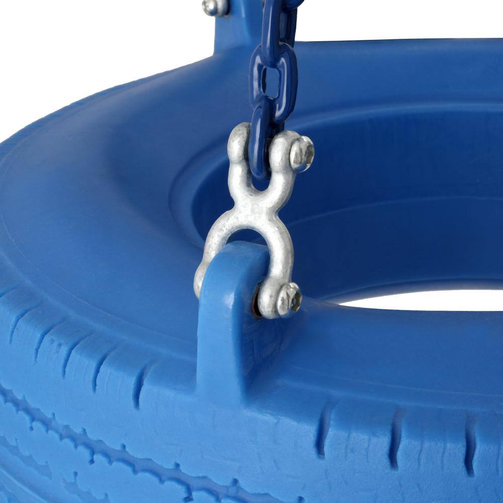 Gorilla Playsets Blue 360 Turbo Tire Swing 04-0015-BB